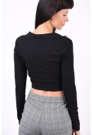 Women Blouse Only Onlsiva Collar Short Black